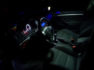 Un interior de Golf luminat LED