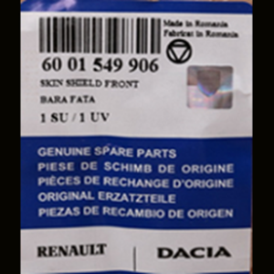 Eticheta originala Dacia